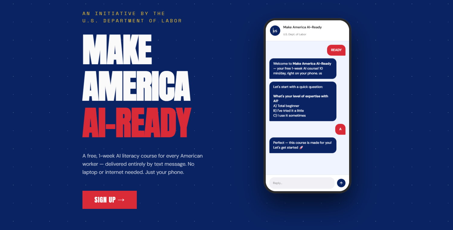 Make America AI-Ready screenshot